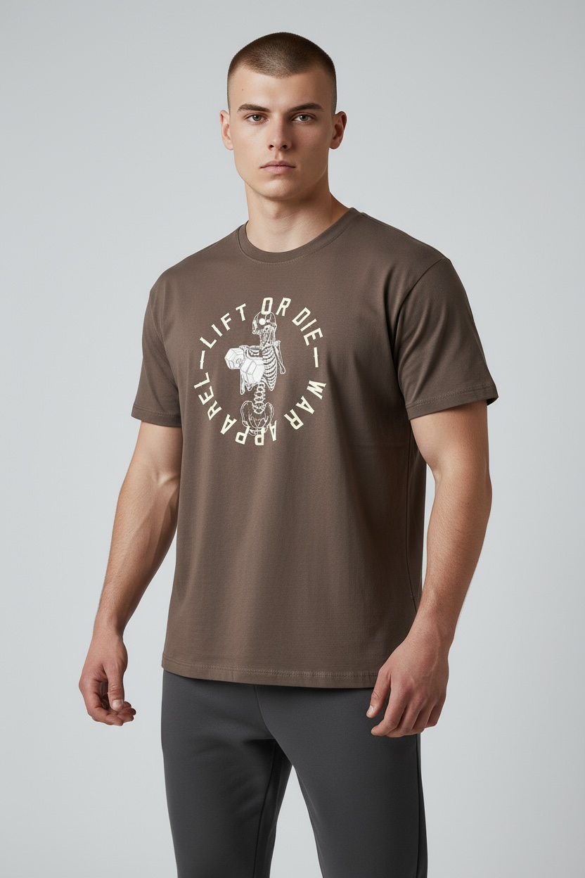 WARMUP heavyweight T-Shirt - Lift or Die -