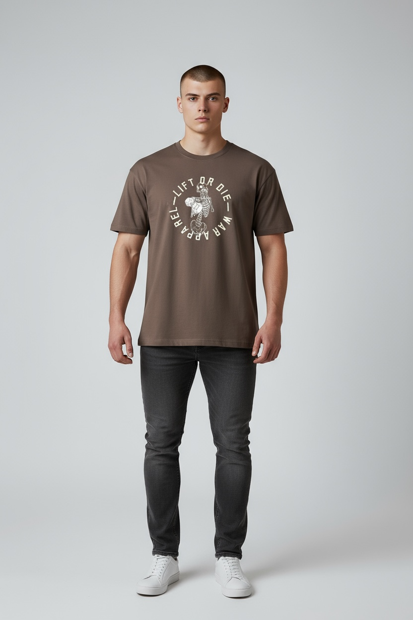 WARMUP heavyweight T-Shirt - Lift or Die -