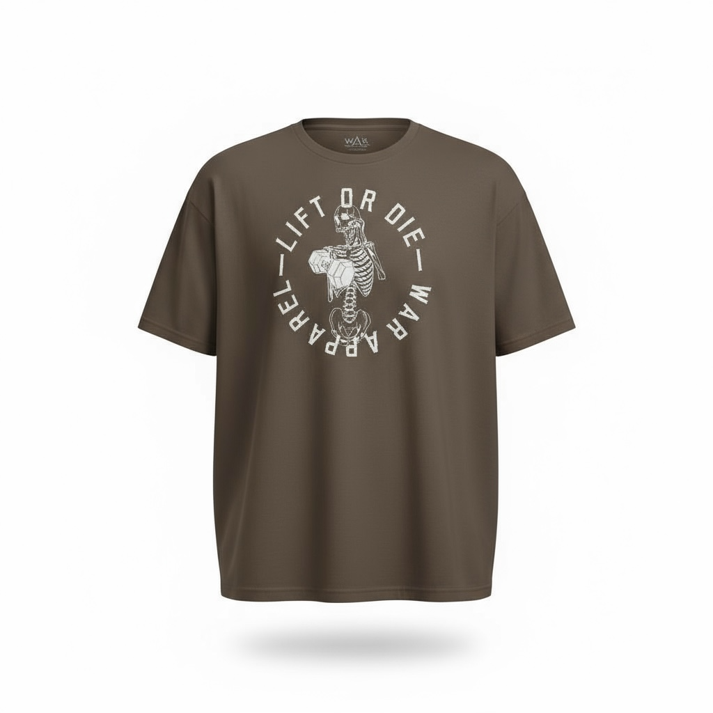 WARMUP heavyweight T-Shirt - Lift or Die -