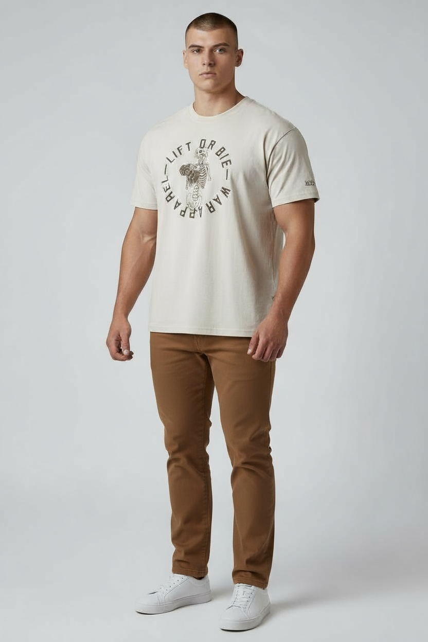 WARMUP heavyweight T-Shirt - Lift or Die -