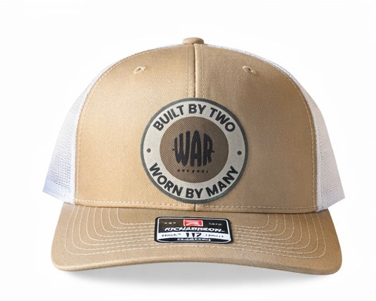 WAR Trucker Hat - built by Two, Worn by Many