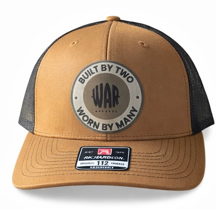 WAR Trucker Hat - built by Two, Worn by Many