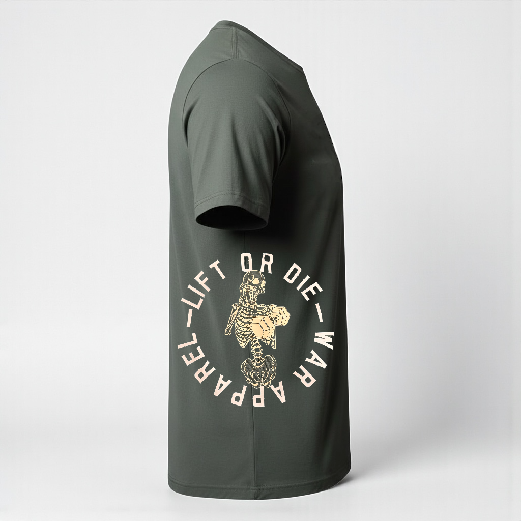 The LIFT OR DIE  Short sleeve T-Shirt Unisex