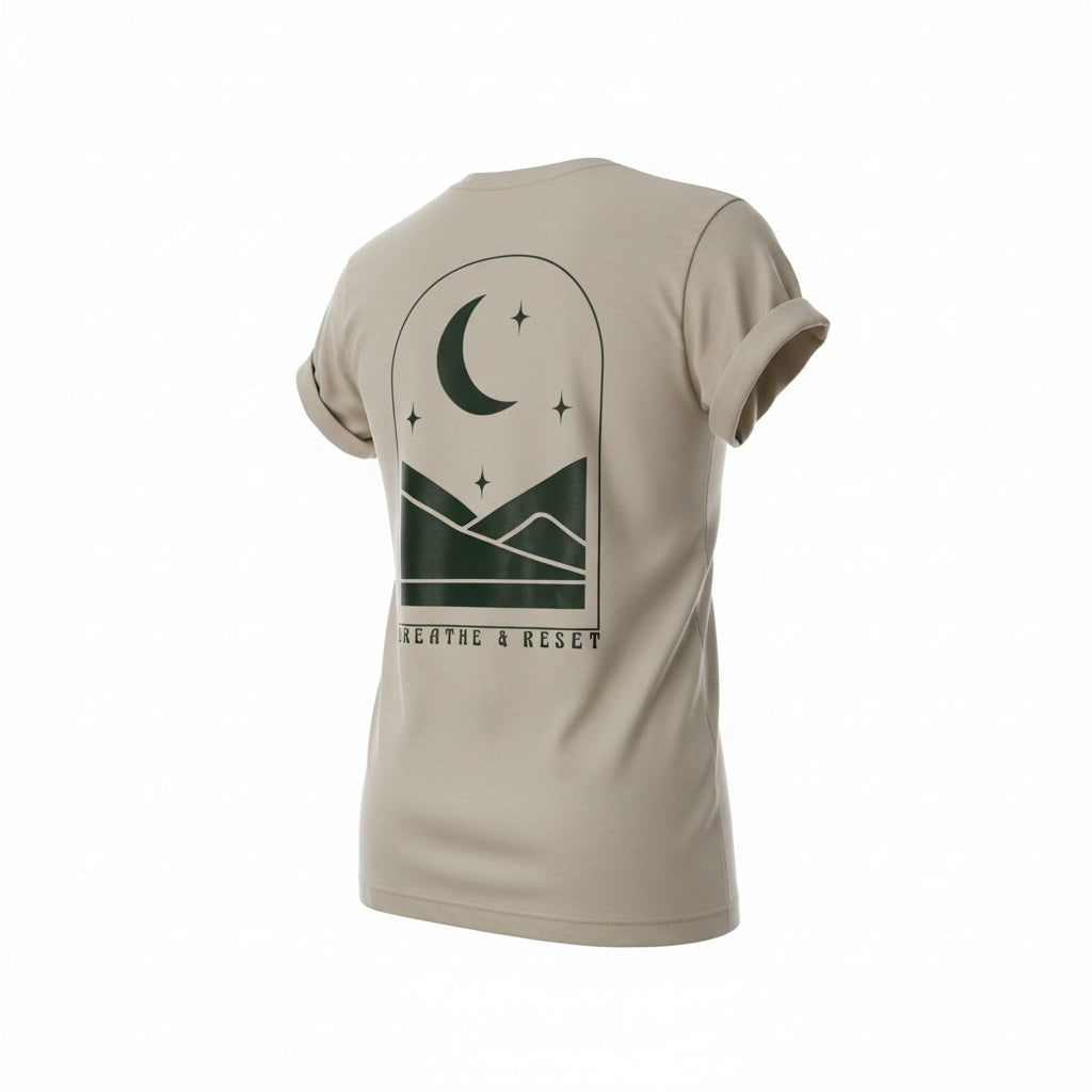 MOONLIGHT HORIZON Short sleeve tee for woman