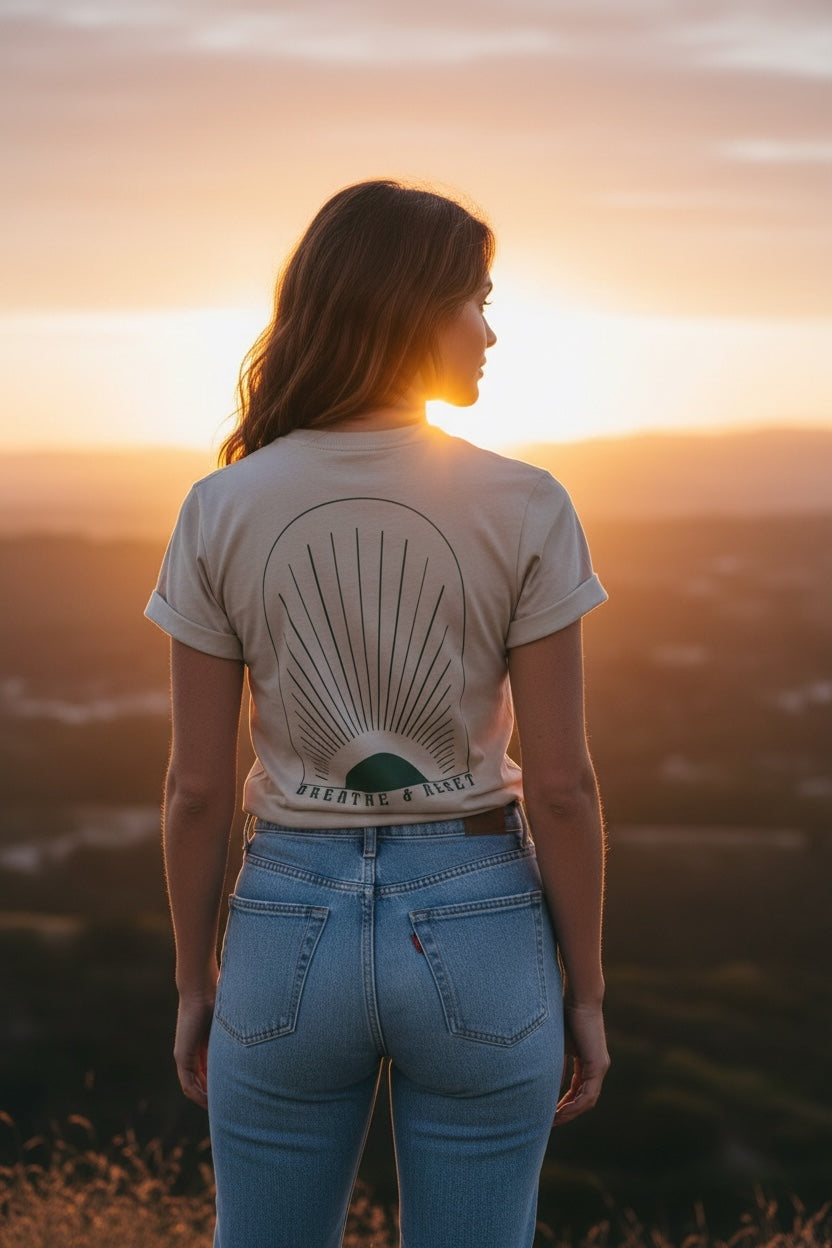 DAWN RAYS Short sleeve tee for woman