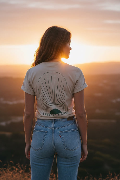 DAWN RAYS Short sleeve tee for woman