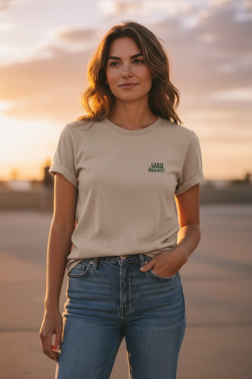 DESERT MOON Short sleeve tee for woman