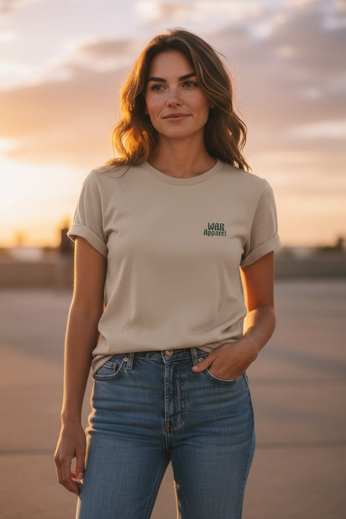 MOONLIGHT HORIZON Short sleeve tee for woman
